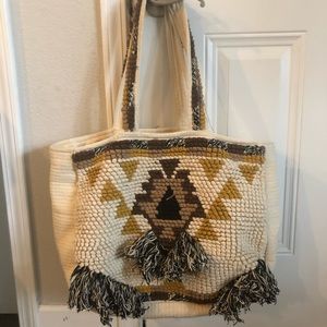 Large boho tote!